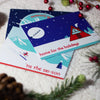 Retro Holiday Cards For Nature Lovers - Blank Inside (metallic/pearl coated) with Envelopes - 3 for $12