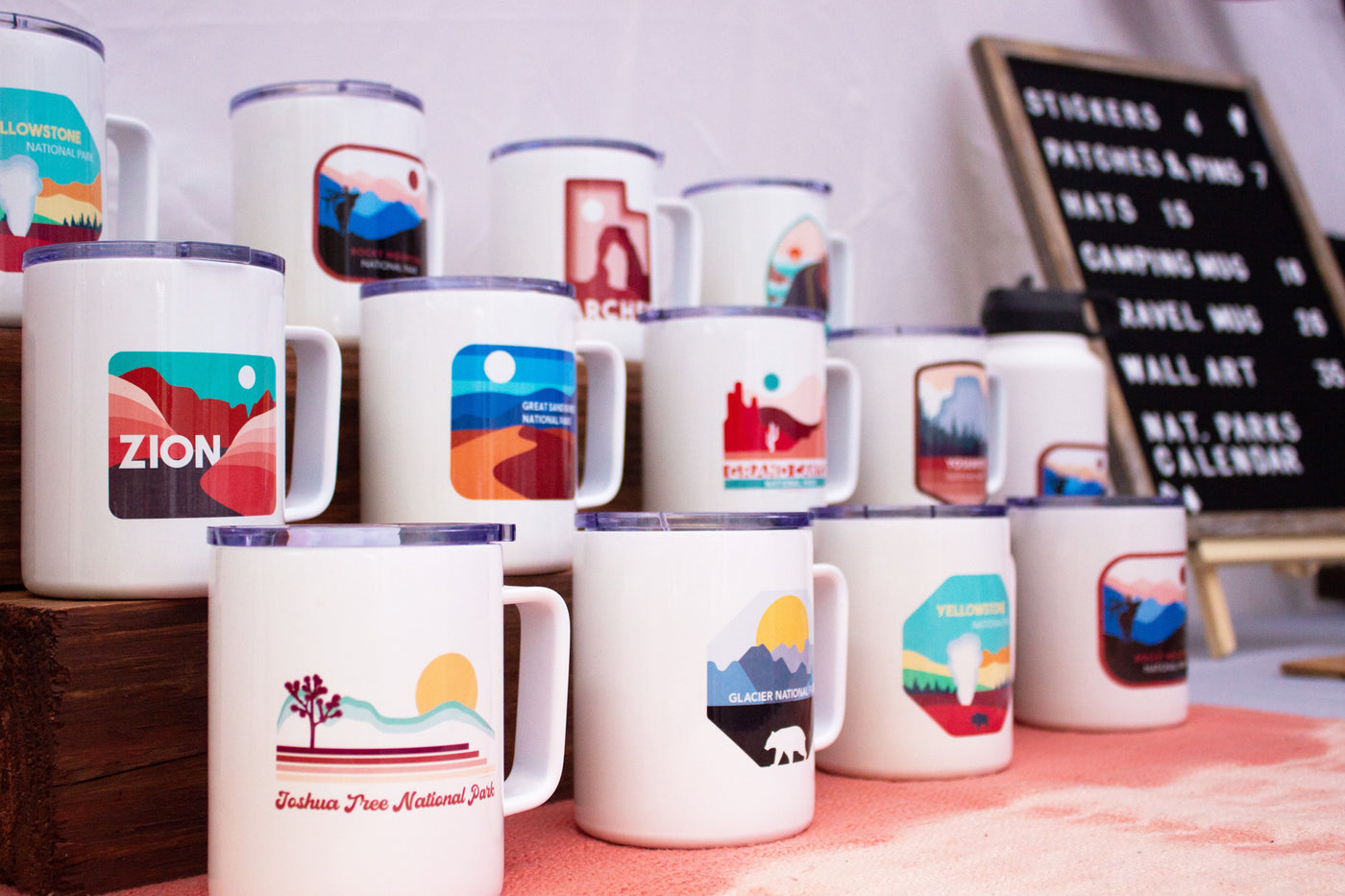 National Parks Mugs - Gift for National Parks Lovers